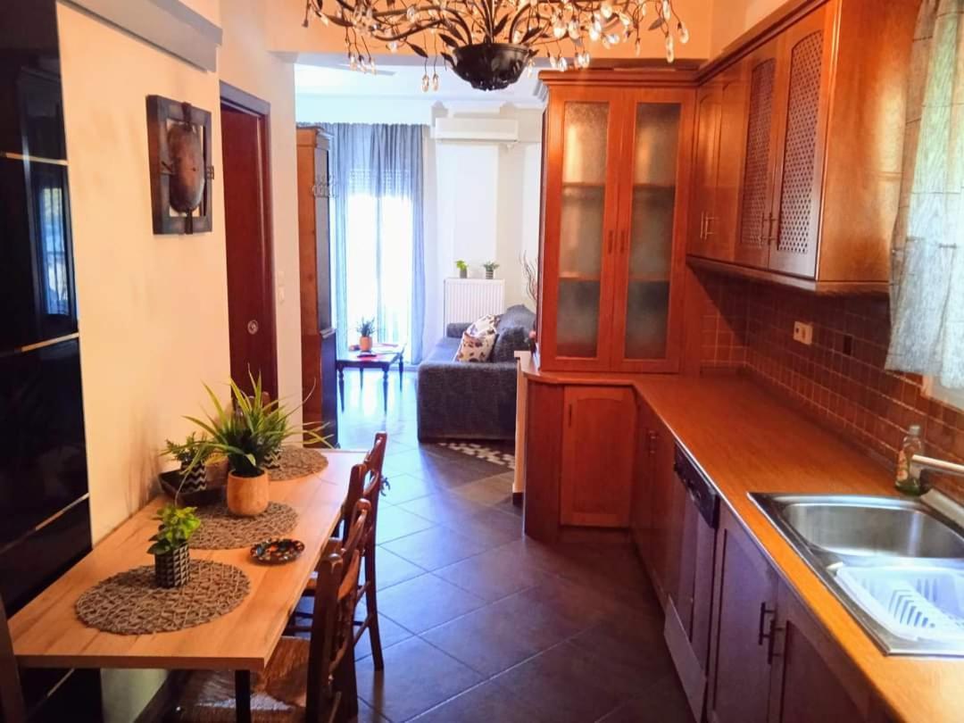 Blue Moon Accommodation Nea Michaniona Esterno foto