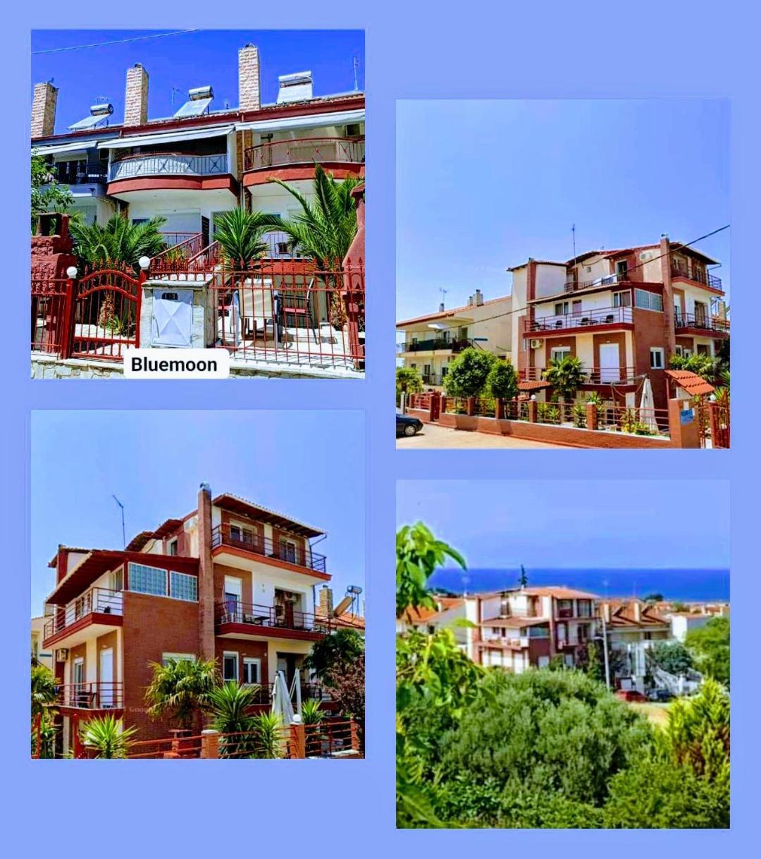 Blue Moon Accommodation Nea Michaniona Esterno foto